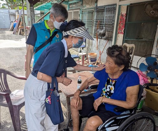 嘉義榮服處攜手慈濟基金會修繕住家 關懷遺眷生活