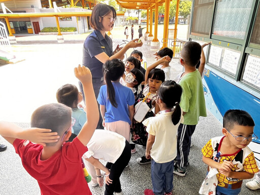 小小警察出任務!南警讓賢北附幼小警察學院體驗營圓夢