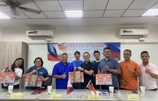 九份子歡迎菲國大同中學師生來訪 盼兩校締結姊妹校