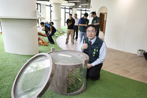 新化虎頭埤蟋蟀館啟用 親子環教場域轉型全新亮相