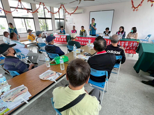 臺東榮服處卑南分區座談 結合社福宣導年長榮民照顧服務