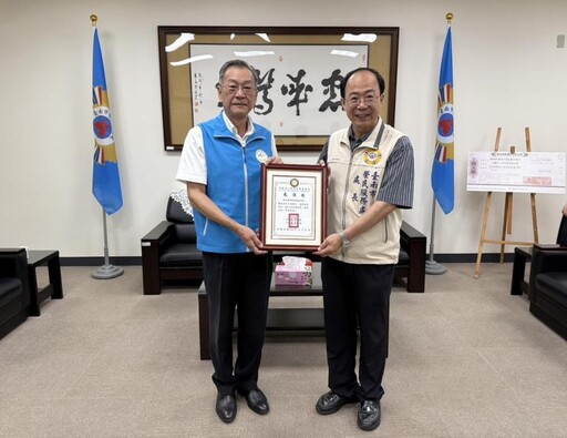 臺南榮服處感謝遺愛人間故榮民袁福士先生捐出畢生積蓄照顧袍澤