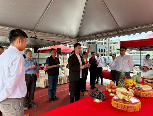 國家住都中心桃園市中壢區「過嶺安居」社宅動土