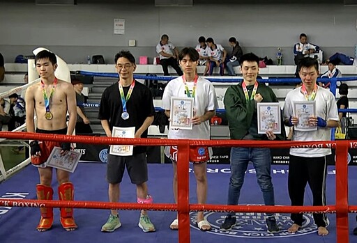 龍華科大五專生沈琮喻橫掃千軍 踢拳展現最佳美技