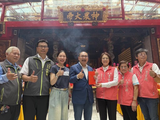 新北市府團隊至瑞芳參拜祈福 恭祝神農大帝聖誕千秋