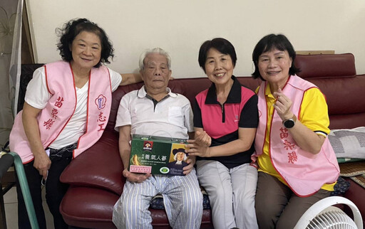 苗栗榮服處啟動端節慰訪年長及清寒榮民眷