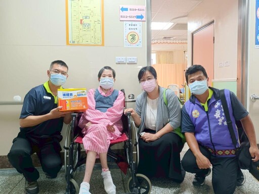 花蓮榮服處攜手北榮玉里鳳林分院 端節前關懷住院及社區榮民眷