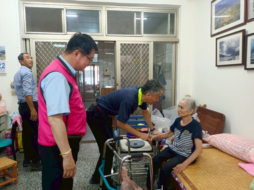 花蓮榮服處攜手北榮玉里鳳林分院 端節前關懷住院及社區榮民眷