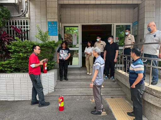 嘉義榮服處消防講習 提升同仁防災應變能力