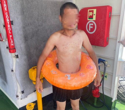 大陸客泅泳企圖偷渡大膽 被金門海巡緝獲