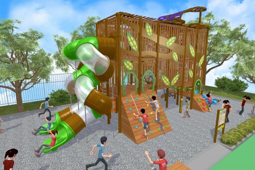 新北校園打造孩子專屬遊戲天地 突破空間限制 玩出夢想