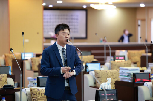 臺南市議員王宣貿呼籲「土地分區應超前部署，中央地方需同步思考」