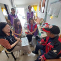 南投榮服處結合善心團體 送暖偏鄉103歲獨居榮民