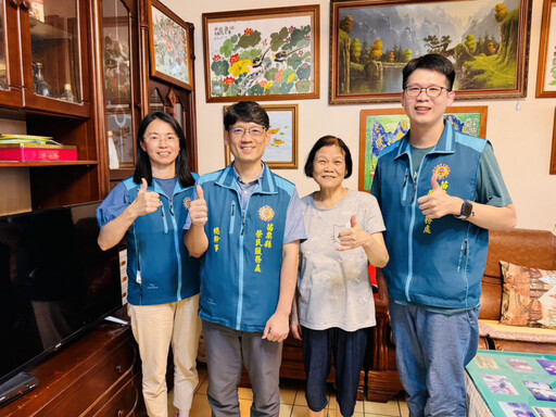 苗栗榮服處端節前關懷榮眷福利 主動貼心有感服務