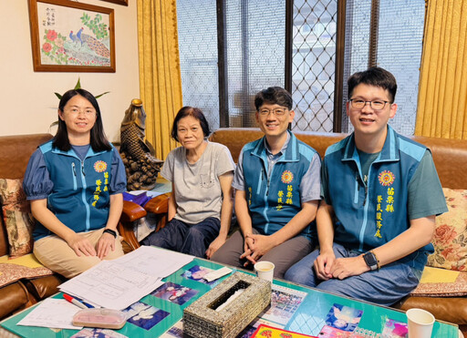 苗栗榮服處端節前關懷榮眷福利 主動貼心有感服務