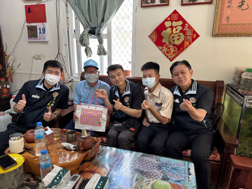 澎湖榮服處端節送暖 關懷二三級離島榮民