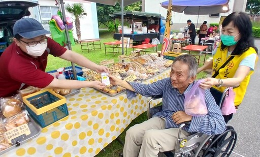 花蓮榮家結合社會資源夜市消費劵 與住民端午慶同樂