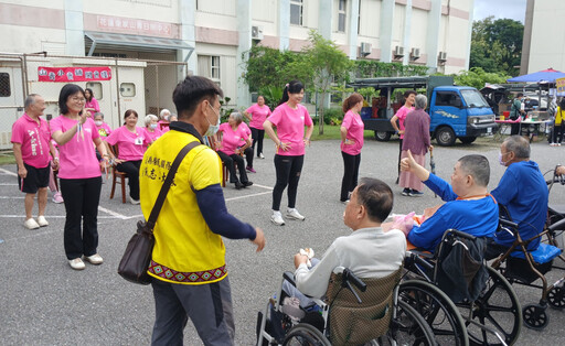 花蓮榮家結合社會資源夜市消費劵 與住民端午慶同樂