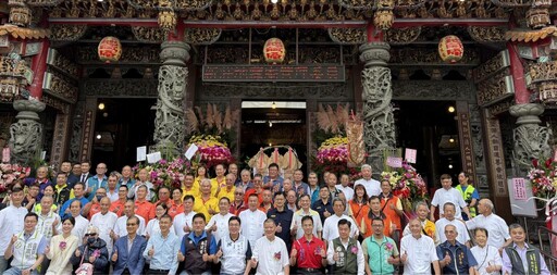 文武大眾爺聖誕 新北市副市長劉和然參香祝壽