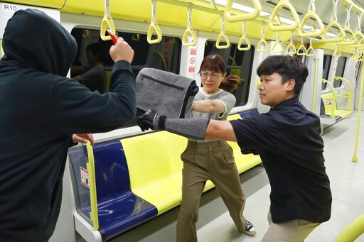 新北捷運強化防護機制 導入防刺裝備應對突發危安事件
