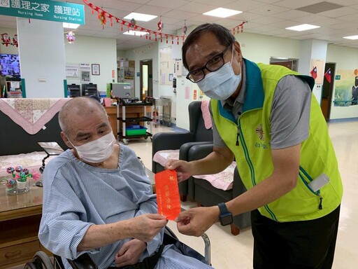白河榮家端節關懷慰問住院長輩