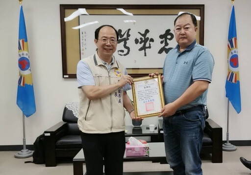 臺南榮服處感謝一心愛心會端節慈善捐助 社福接力傳愛心