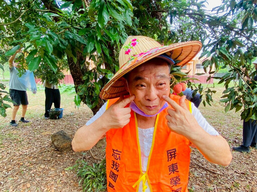 屏東榮家懷舊好滋味-住民樂採荔枝