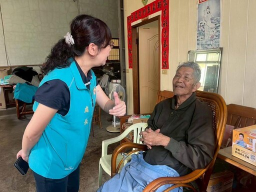 嘉義榮服處端節前攜手中榮嘉院 關懷單身百歲榮民