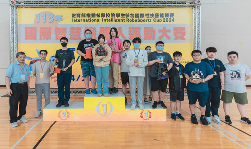金門大學榮獲國際智慧機器人運動大賽1金1銀