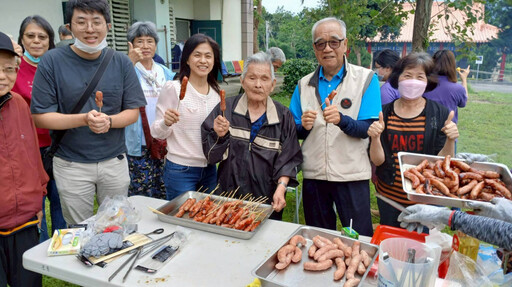 花蓮榮家端午烤肉會 住民滿滿感恩與祝福