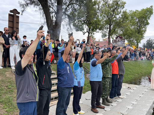 金門龍舟賽參賽隊伍達歷年之最!李文良為民祈福