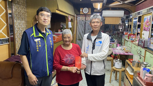 金門榮服處歡迎大中華記者友好交流協會參訪 關懷榮民展溫情