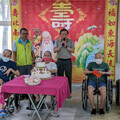 白河榮家感謝中華佛教善緣慈善會關懷百歲人瑞及耆老傳愛