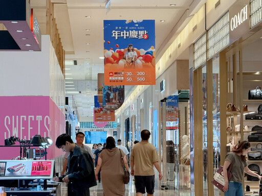 全民瘋扣點!新光三越《年中慶點》6/5起重磅開跑