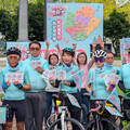 「妃妃鐵馬隊」完成台南37區民主集氣 宣布挺進全國罷免藍委選區應援