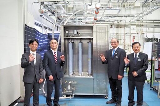 臺日佈局亞洲碳中和技術市場 工研院攜手三菱電機啟動碳捕捉實證