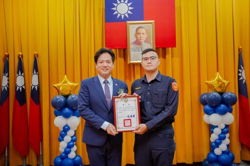 致敬守護城市的英雄 竹市歡慶警察節盛大表揚模範績優員警