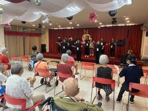 慈濟基金會新竹x揚善青年志工 關懷新竹榮家長輩攜手歡度溫馨時光