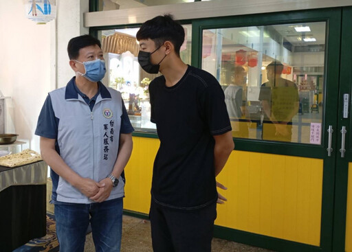 南市軍人服務站慰問國軍急難家屬