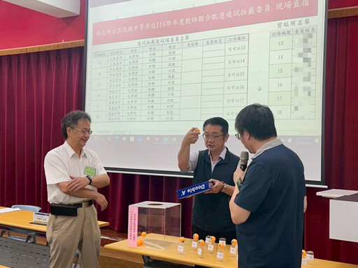 新北114學年度高中教甄複試登場 1,149名考生應考 錄取率預估11.3%
