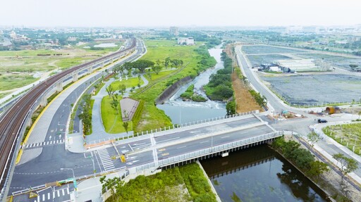強化桃園航空城西側南北道路重要建設 桃園航空城計畫航青路通車啟用