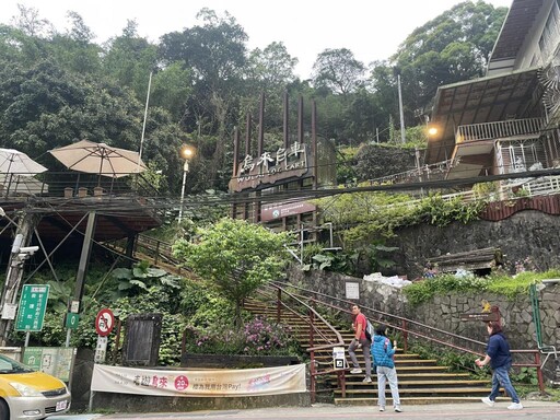 烏來台車站入口處施工 林保署新竹分署籲請遊客6/23起改道通行