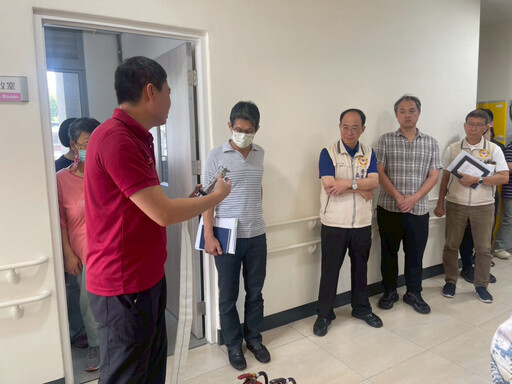 臺南榮服處消防講習演練 強化防災觀念應變能力