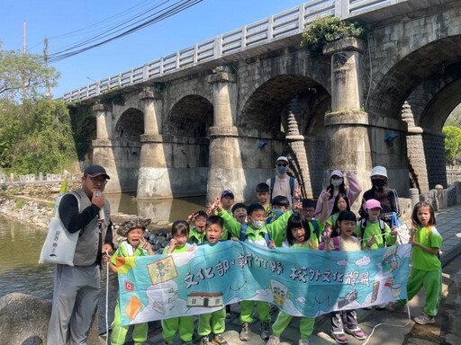 校外藝文體驗 竹縣帶領學子走出校園漫遊「關西大客廳」