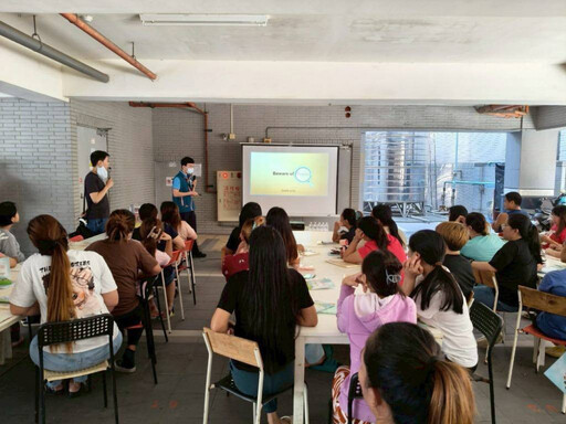 南警前進人力仲介公司防詐宣導 強化外籍移工反詐意識