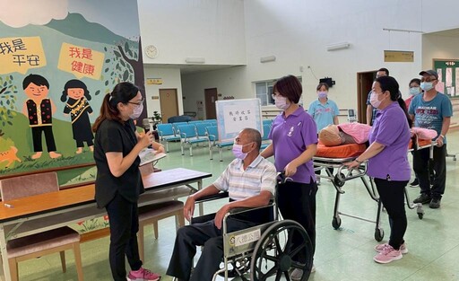 屏東榮家辦戰傷官兵收容作業演練 驗證應變作為能力