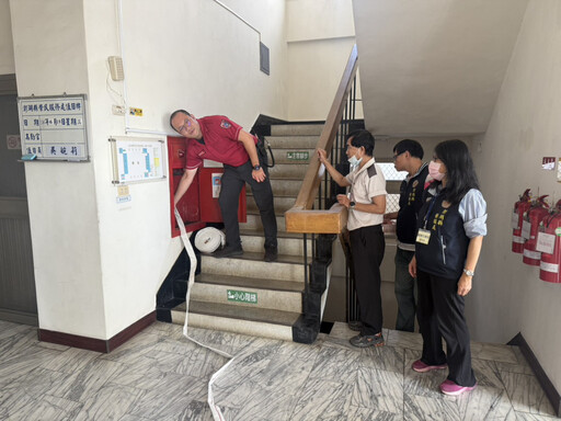 澎湖榮服處自衛消防編組演練 強化防災應變作為