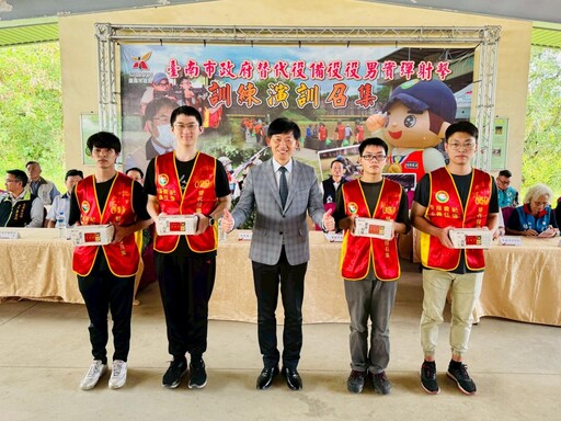 臺南市府慰勞203旅官兵 感謝協助強化民防 提升防衛韌性