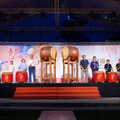 2025新北市鼓藝節開跑！侯友宜新莊擊鼓 啟動四場巡演