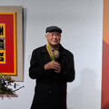 版畫之父廖修平跨海來金 黃世團版畫工作室 「美柔丁版畫」示範教學